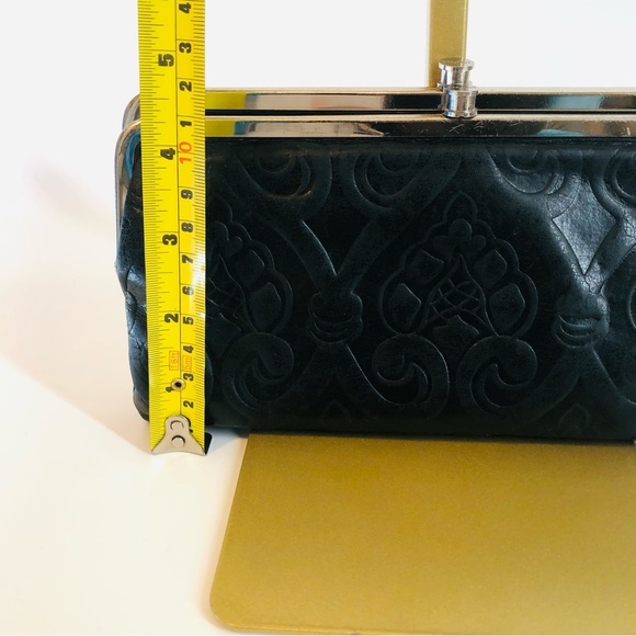 HOBO Lauren Embossed Leather Clutch - Picture 13 of 16